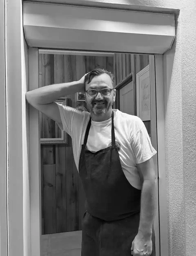 Chef et fondateur de la pizzeria la Perpoise