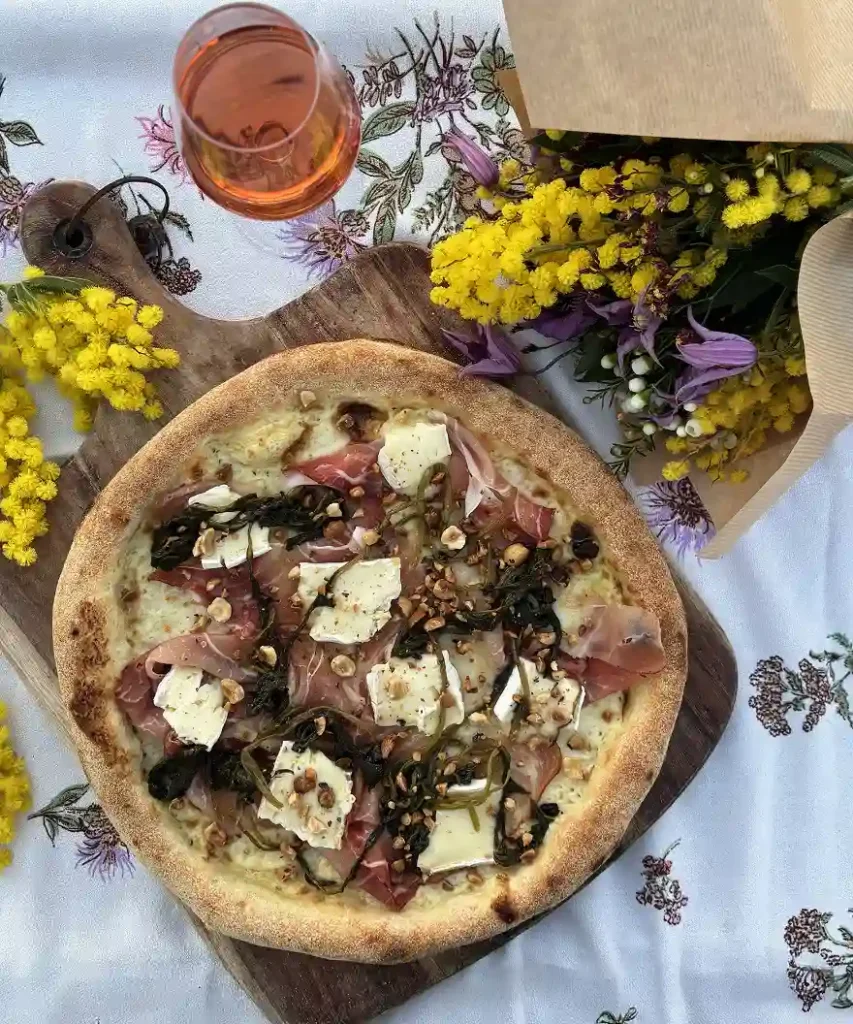 Pizza du moment printemps